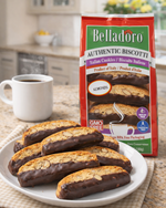 Load image into Gallery viewer, Belladoro Biscotti - Almond dipped in chocolate, 6.35oz (180g)
