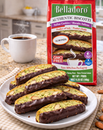 Load image into Gallery viewer, Belladoro Biscotti - Almond and Pistachio Dipped in dark chocolate , 6.35oz (180g)
