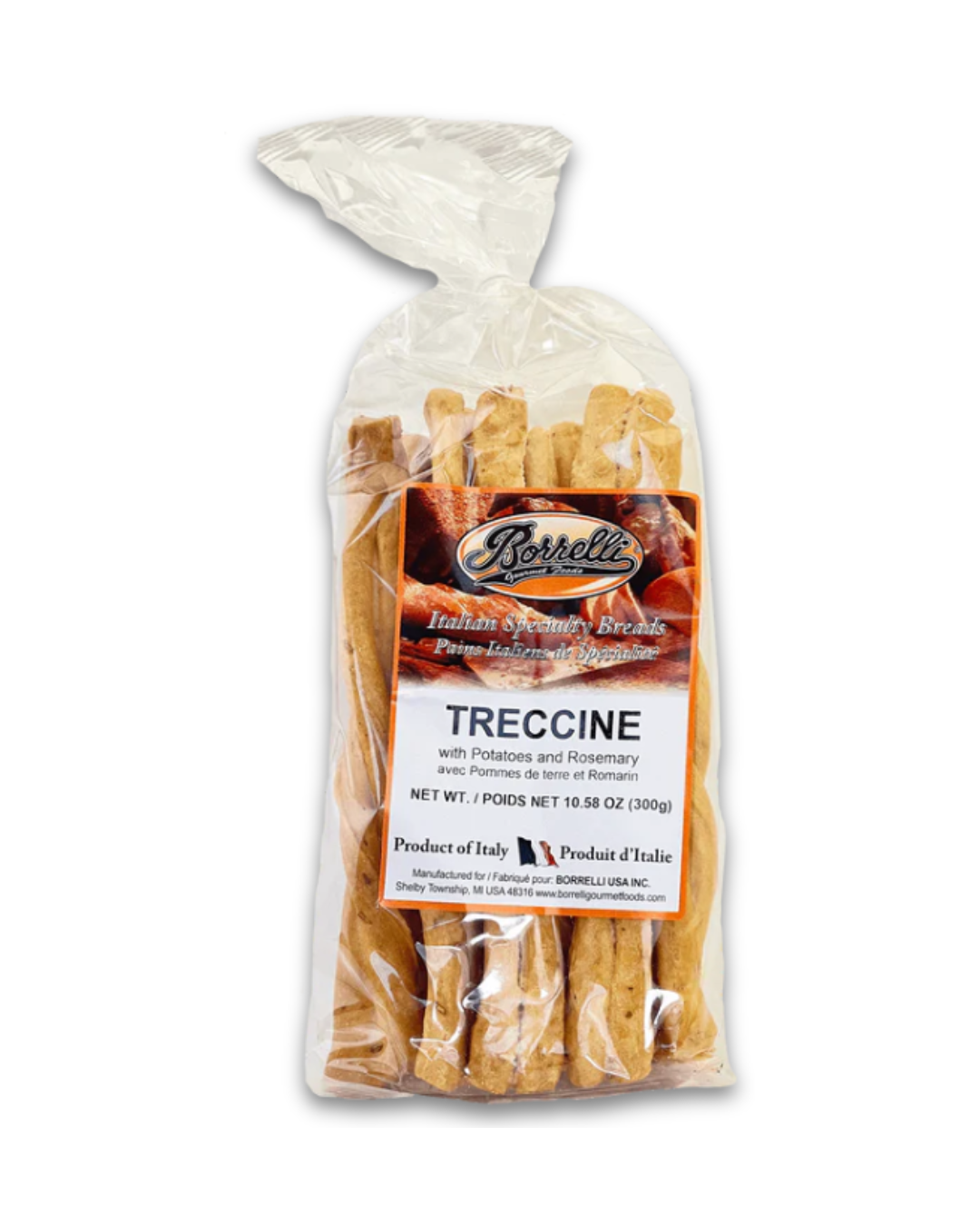 Italian Bread Sticks (Treccine) - Potatoes & Rosemary, 300g