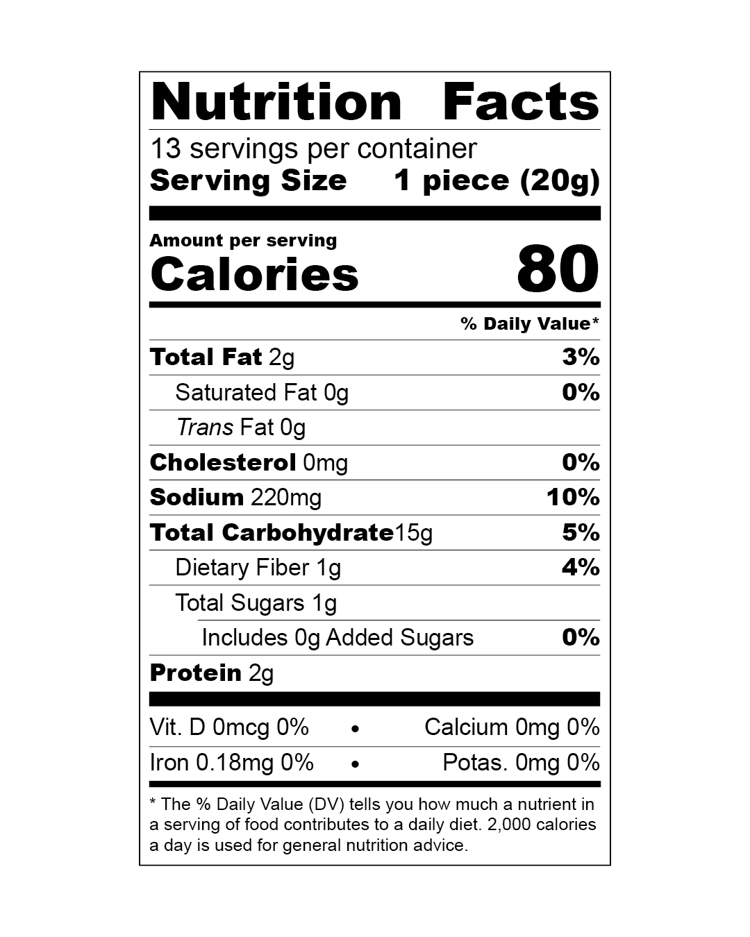 Italian Style Pretzels (Taralli) - Sweet with Anise Seed 250g