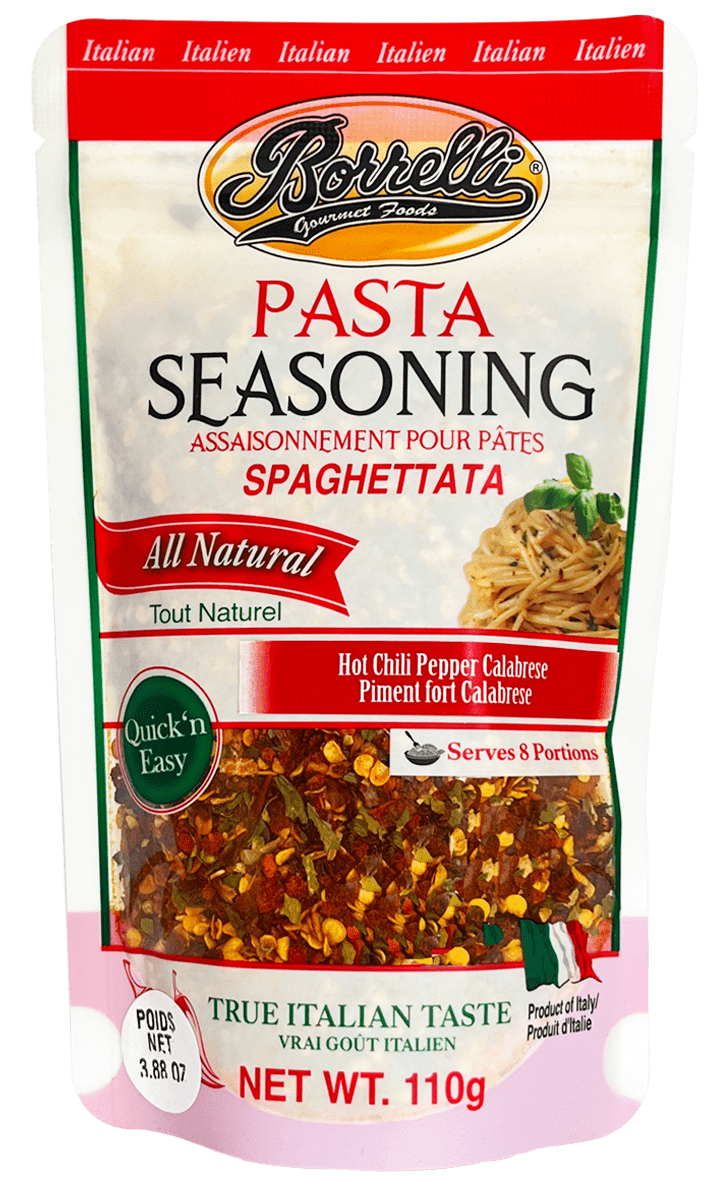 Pasta Seasoning (Spaghettata) - Hot Chili Pepper & Calabrese ,110g