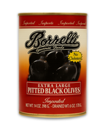 Load image into Gallery viewer, Pitted Black Olives (Extra Large), 14oz (398g)
