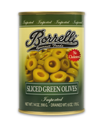 Load image into Gallery viewer, Sliced Green Olives, 6oz (170g)
