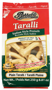Italian Style Pretzels (Taralli) - Plain 250g