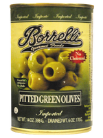 Load image into Gallery viewer, Pitted Green Olives (Medium), 14oz (398g)
