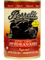 Load image into Gallery viewer, Pitted Black Olives (Extra Large), 14oz (398g)
