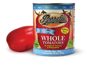 Whole Tomatoes (No Salt), 28oz (794g)